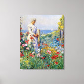 In de tuin canvas afdruk (Voorkant)