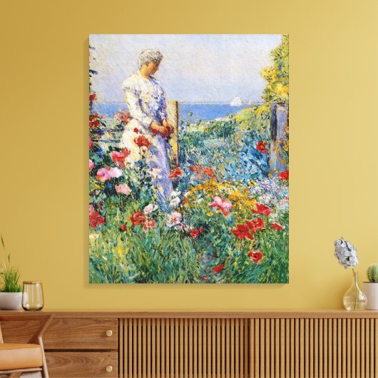 In de tuin canvas afdruk (Insitu (Woonkamer))