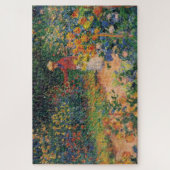 In de tuin door Claude Monet Legpuzzel (Verticaal)