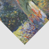 In de tuin door Matilda Browne Tissuepapier (Detail)