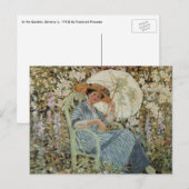 In de tuin, Giverny Briefkaart (Voorkant / Achterkant)