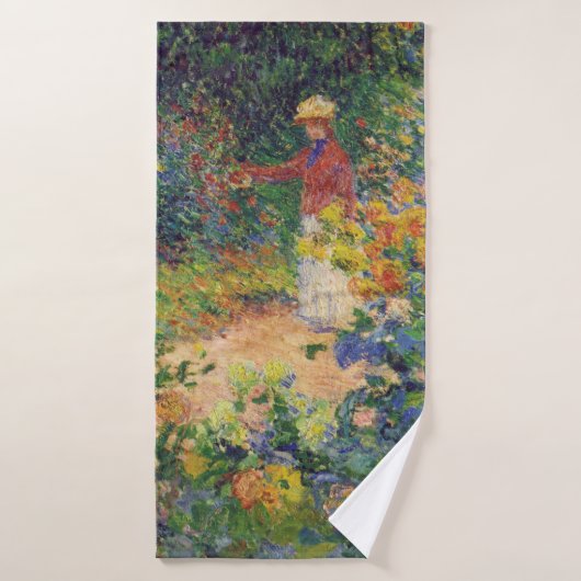 In de tuin, Monet Badhanddoek (Badhanddoek)