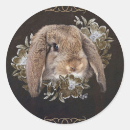 In de tuin van fluisteraars ronde sticker