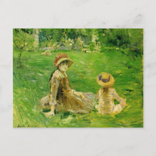 In de tuin van Maurecourt Berthe Morisot Briefkaart