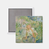 In de tuin van Roche-Bord, 1894 Magneet (Voorkant / Achterkant)
