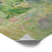 In de tuin van Roche-Bord, 1894 Poster (Hoek)