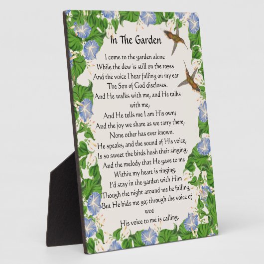 In de tuinbouwers van de Hymn-bloemen Fotoplaat (Zijkant)