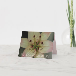 In de uitnodiging van de Loving Memory Memorial Se