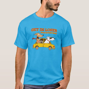 In de verliezer t-shirt