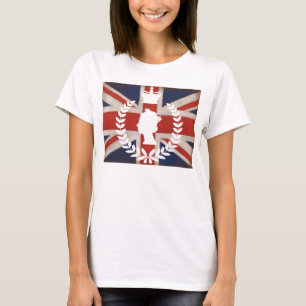 In de viering van HM QE2 Diamond Jubilee T-shirt