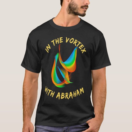 In de Vortex met Abraham Manifest Power of T-shirt (Voorkant)