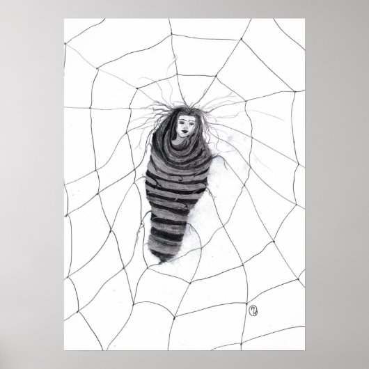 "in de war" poster (Voorkant)