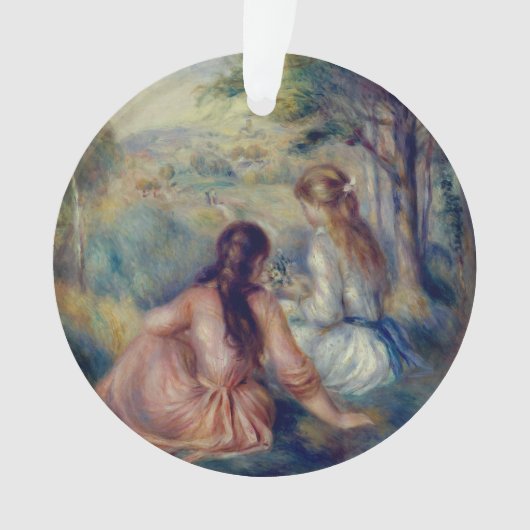 In de wei van Renoir: Kerstmis Ornament (voorkant)