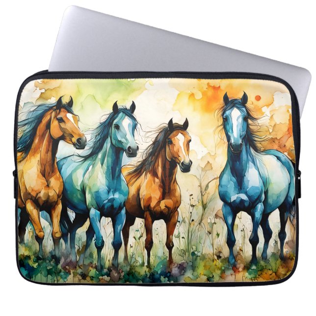 In de Weide Laptop Sleeve (Voorkant)