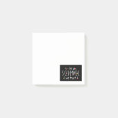 In de wetenschap vertrouwen we post-it® notes (Voorkant)