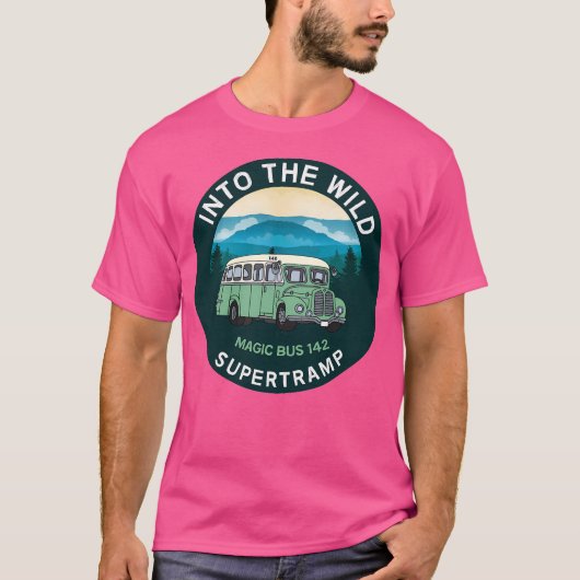 In de Wild Magic Bus 142 Classic - Christophe T-shirt (Voorkant)