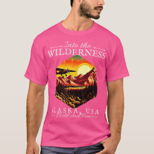 In de wildernis Alaska USA  ontwerp TShi T-shirt