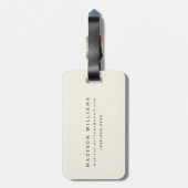 In de wind I Bagagelabel (Achterkant verticaal)