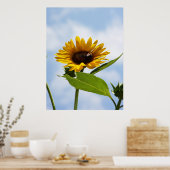 In de wolken poster (Keuken)