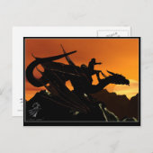 In de zon briefkaart (Voorkant / Achterkant)