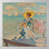 In de zon | Edward Cucuel Poster (Voorkant)