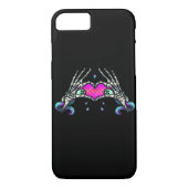 In Death - Skelet Hart Handen Case-Mate iPhone Case (Achterkant)