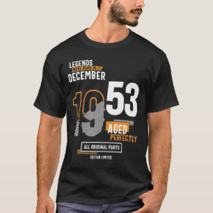 In december 1953 werden 68e verjaardag van de Lege T-shirt