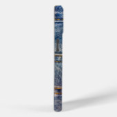 In denim Case-Mate iPhone case (Achterkant / Rechts)