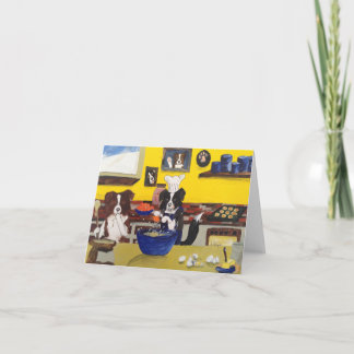 in der Weihnachtsbäckerei bei Familie Border Colli Kaart