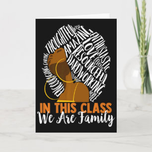 In Deze Cl Zijn We Familie Black History Month Te Kaart