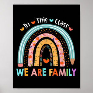 In deze CL zijn we familie student terug naar scho Poster