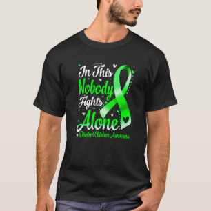 In deze familie vecht niemand alleen gehandicapte t-shirt