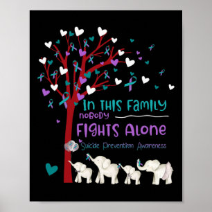 In deze familie vecht niemand alleen om zelfmoord poster