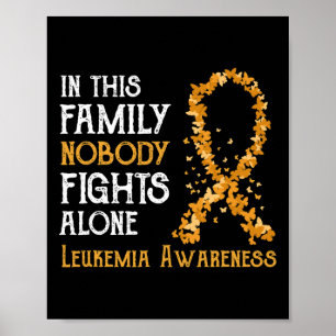 In deze familie vecht niemand alleen tegen leukemi poster