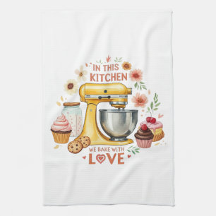 In deze keuken bakken we met liefde theedoek