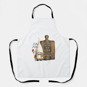 In deze keuken bakken we samen schort