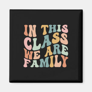 In deze klas zijn we familie terug naar school magneet