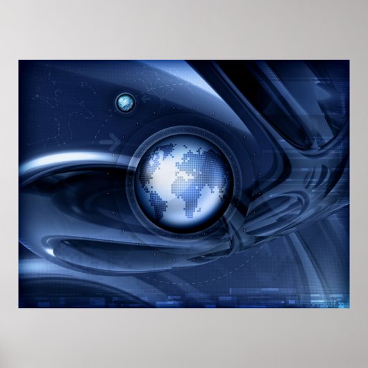 In deze wereld poster (Voorkant)