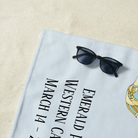 In diep schip Het is een vrijgezellenfeest Aangepa Strandlaken (In situ)