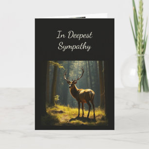 In Diepste Sympathie Hert Herten Bos Natuur Kaart