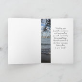 In Diepste Sympathie Zee Oceaan Meer Strand  Kaart (Binnen)