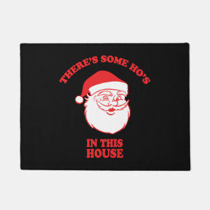 In dit huis Grappige Kerstman Deurmat