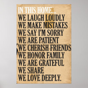 In dit Huis... Poster