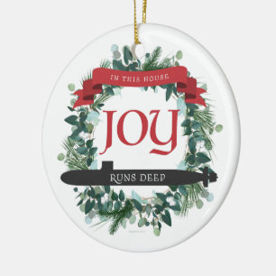 In dit Parlement gaat Joy diep door - onderzeeër Keramisch Ornament