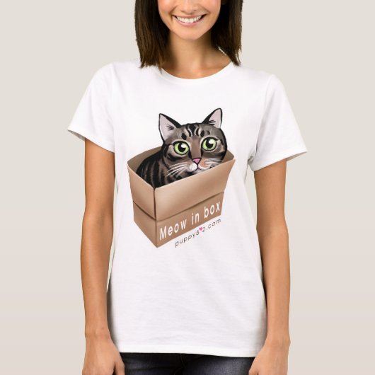 In doos t-shirt (Voorkant)