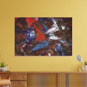 In duisternis Abstract Canvas Afdruk (Insitu (Woonkamer))