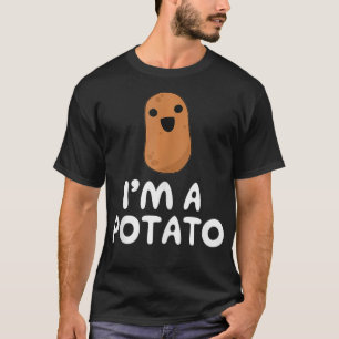 In een aardappel Grappig aardappel Gift Plantaardi T-shirt