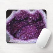 In een Amethyst Geode mousepad Muismat (Met muis)