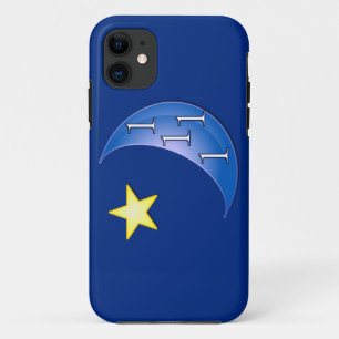 in een blauwe maan iPhone 11 hoesje