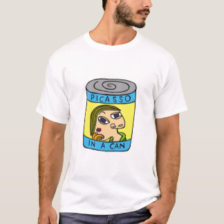 In een blikreeks t-shirt